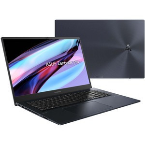 Asus Zenbook Pro 17 Laptop, 17.3” Pantone Validated Display, AMD Ryzen 7 6800H CPU, AMD Radeon Graphics, 8GB RAM, 512GB SSD, WiFi 6E, Windows 11 Home, Tech Black - UM6702RA-DB71