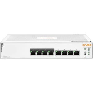 HPE Instant On 1830 8G 4p Class4 PoE 65W Switch - 8 Ports - Manageable - Gigabit Ethernet - 10/100/1000Base-T - 2 Layer Supported - 8.20 W Power Consumption- JL811A#ABB