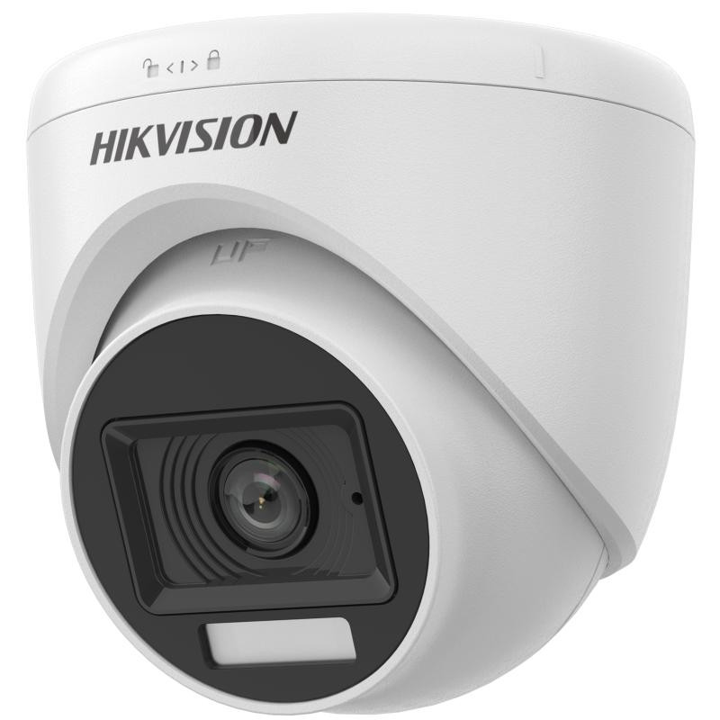 Hikvision 2K Smart  Hybrid Light Audio Fixed Turret Camera