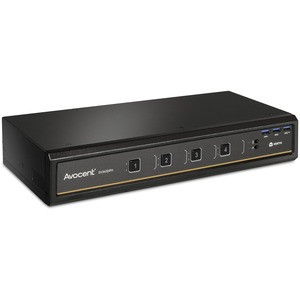 Vertiv Avocent Switchview Desktop Kvm | 4 Port | Dual Head | Universal Connector Taa Compliant - Desktop Kvm Switches | Zero Delay Switching | Universal Video Connector | Usb Port | Taa Compliant - SV340DPH-400