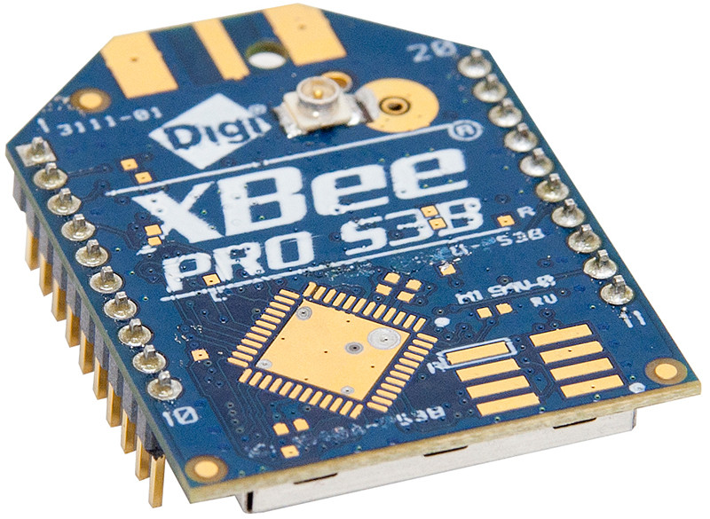 Digi Xbee-Pro 900Hp (S3B) Digimesh, 900Mhz, 250Mw, U.Fl, 200Kbps - Xbp9B-Dmut-002