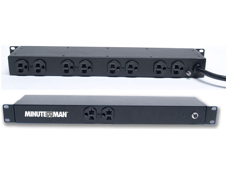 Minuteman 2Front/8Back Nema 5-15R Outlets - OES1020HV