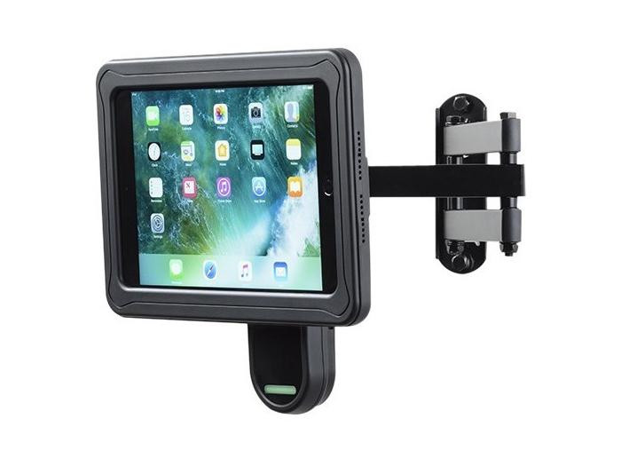 Armoractive RapidDoc Lite VESA Mount with Echo Rubber Enclosure for iPad Mini 4 in Black
