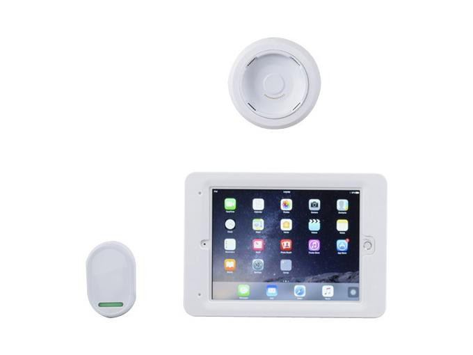 Armoractive RapidDoc PoE+ Wall Mount with Elite Plastic Enclosure for iPad 9.7 inch (2017_2018) in White