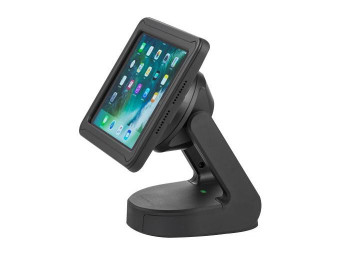 Armoractive RapidDoc Lite Kiosk with Echo Rubber Enclosure for iPad 9.7 inch (2017_2018) in Black
