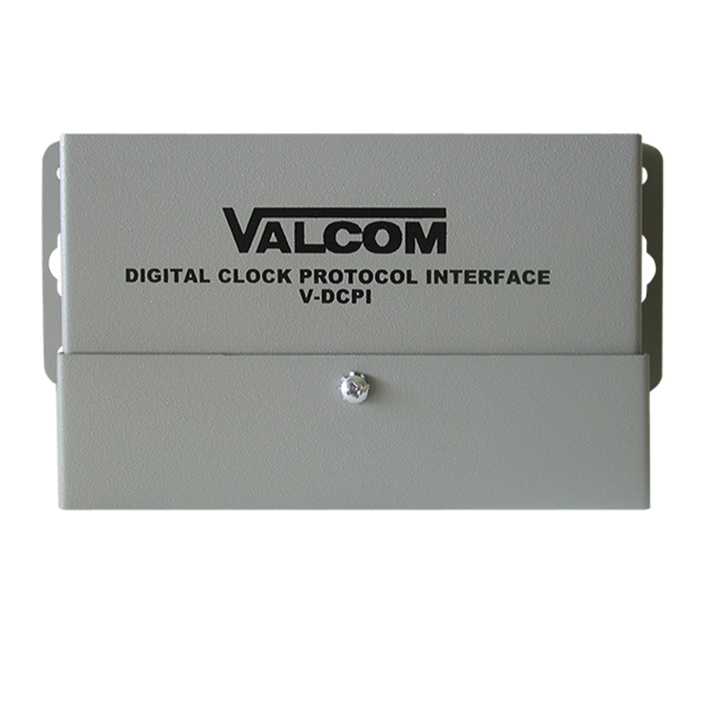 Valcom Digital Clock Protl Intface For 24V Clks - V-Dcpi