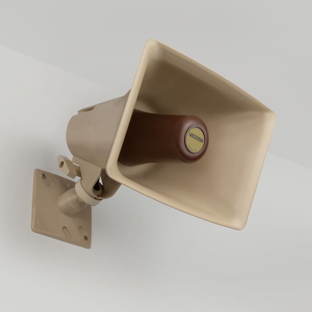 Valcom IP Talkback Horn, Beige - Vip-148L-Bge