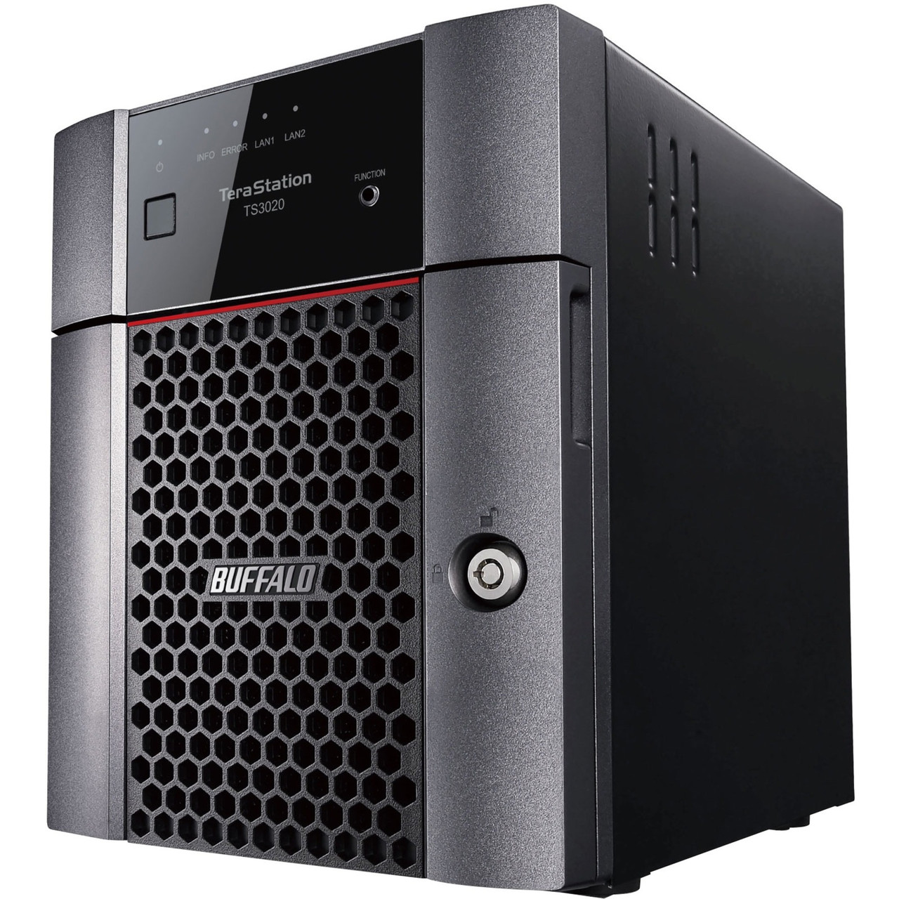 Buffalo TeraStation 3420DN 4-Bay Desktop NAS 8TB (2x4TB) with HDD NAS Hard Drives Included 2.5GBE / Computer Network Attached Storage / Private Cloud / NAS Storage/ Network Storage / File Server - TS3420DN0802