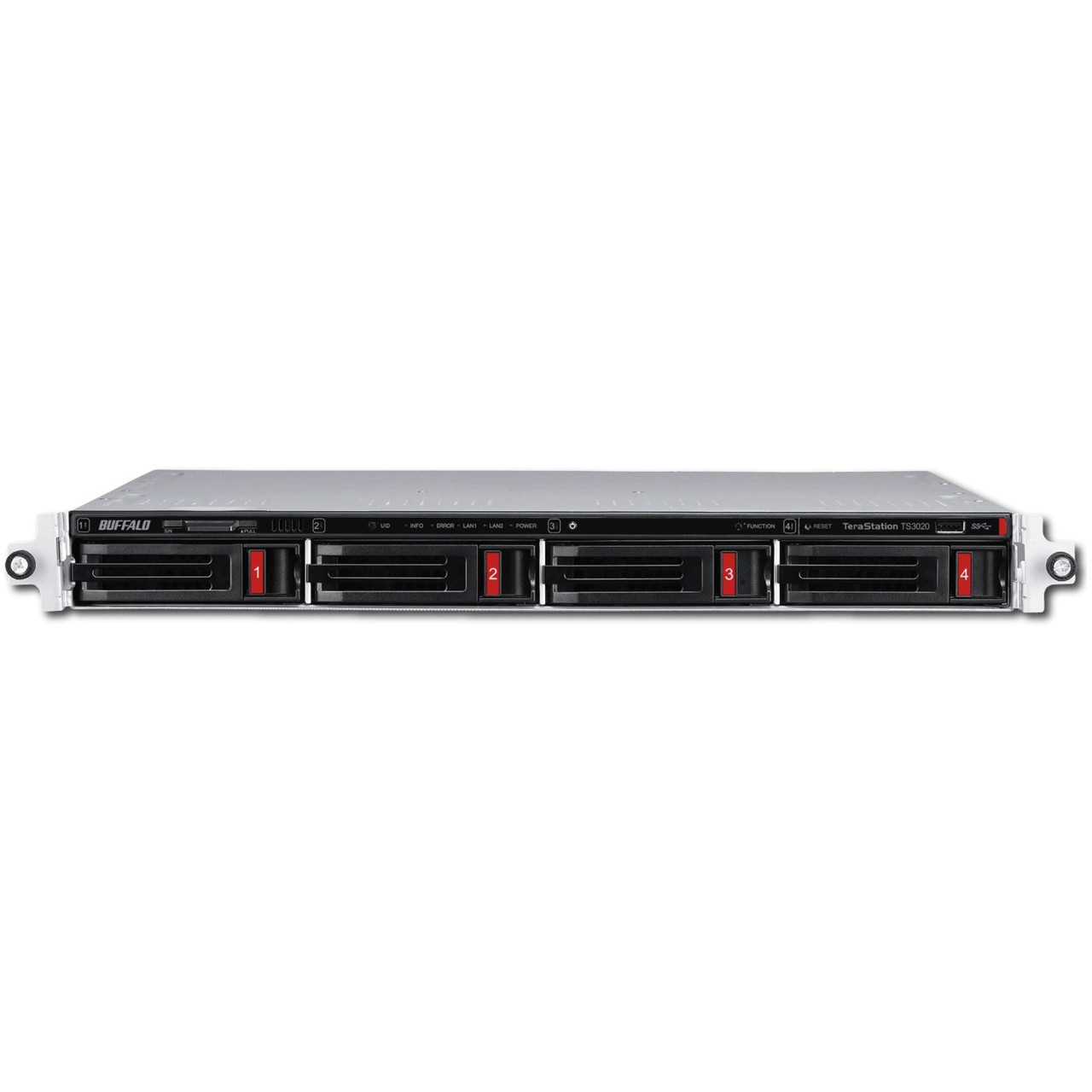 Buffalo TeraStation 3420RN RacKmount 16TB NAS Hard Drives Included (2 x 8TB, 4 Bay) - TS3420RN1602