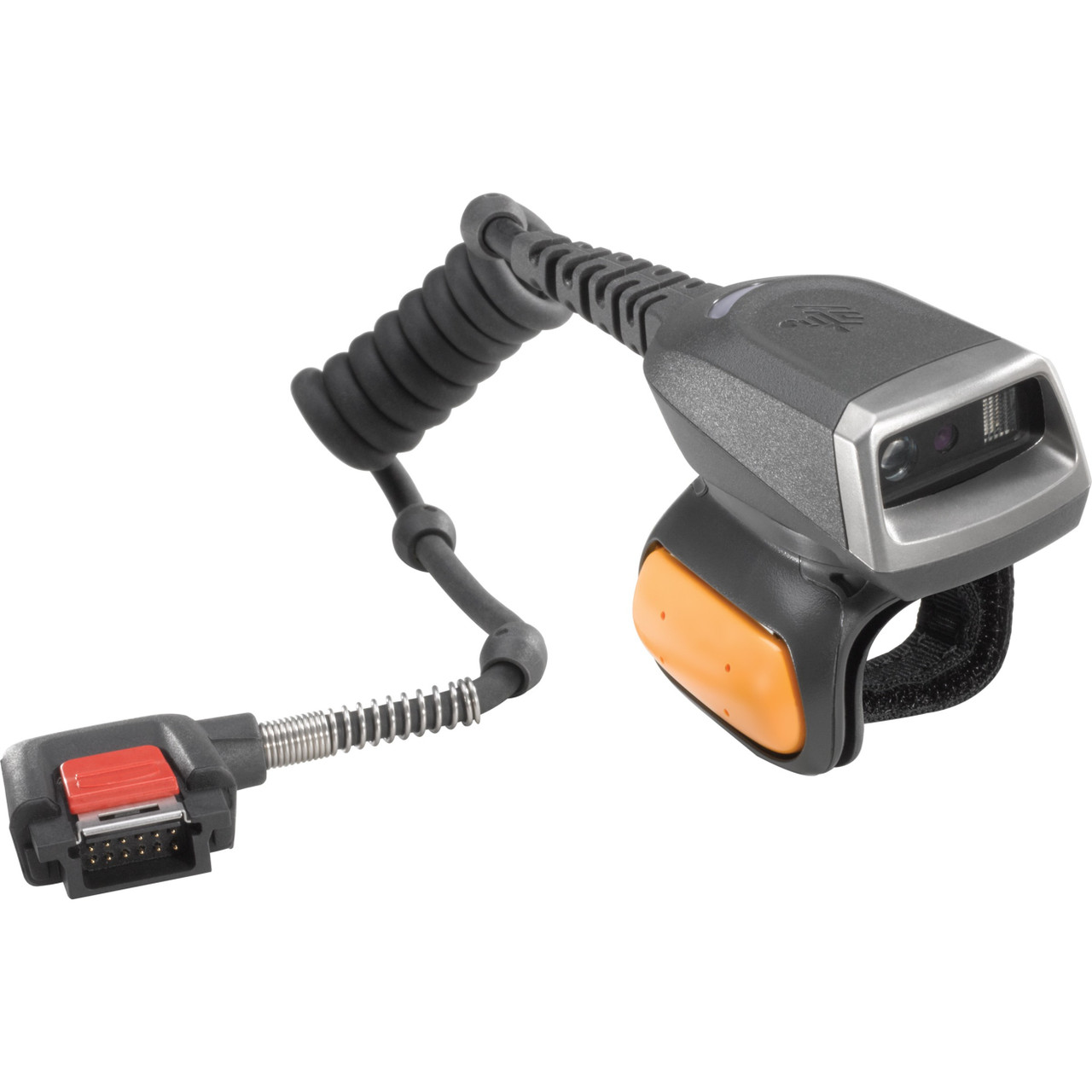 Zebra RS5000 1D/2D Corded Ring Scanner - Cable Connectivity - SE4710Scan Engine - 116 scan/s - 25" Scan Distance - 1D, 2D - Imager - Omni-directional - Dark Gray - IP65 - USB - Industrial, Manufacturing, Retail - RS5000-LCFSWR