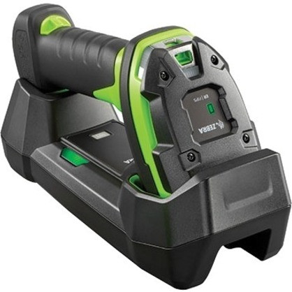 Zebra DS3608-ER Handheld Barcode Scanner Kit - Cable Connectivity - Industrial Green - DS3608-ER3RF50AZVW