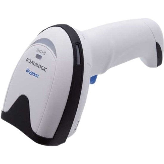 Datalogic Gryphon GM4200 Handheld Barcode Scanner - Wireless Connectivity - 1D - Imager - White - GM4200-WH-910-WLC