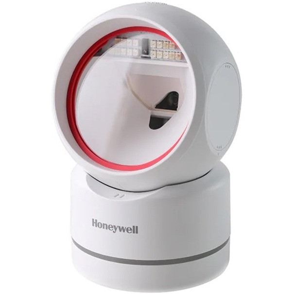 Honeywell HF680 2D Hand-free Area-Imaging Scanner - Cable Connectivity - 1D, 2D - Imager - White - HF680-R0-2USB