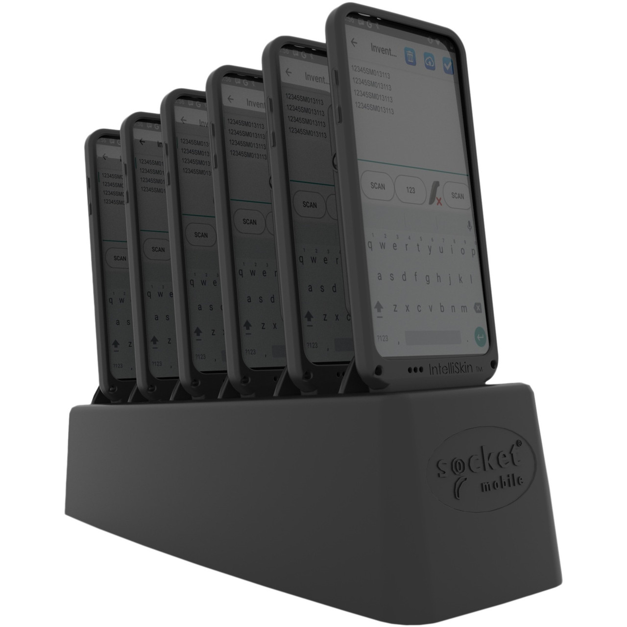 Socket Durasled DS840 Barcode Scanner - Wireless Connectivity - 19.50" Scan Distance - 1D, 2D - LED - Omni-directional - Bluetooth - IP40 - Delivery, Asset Tracking, Ticketing, Retail, Logistics - CX3904-2943