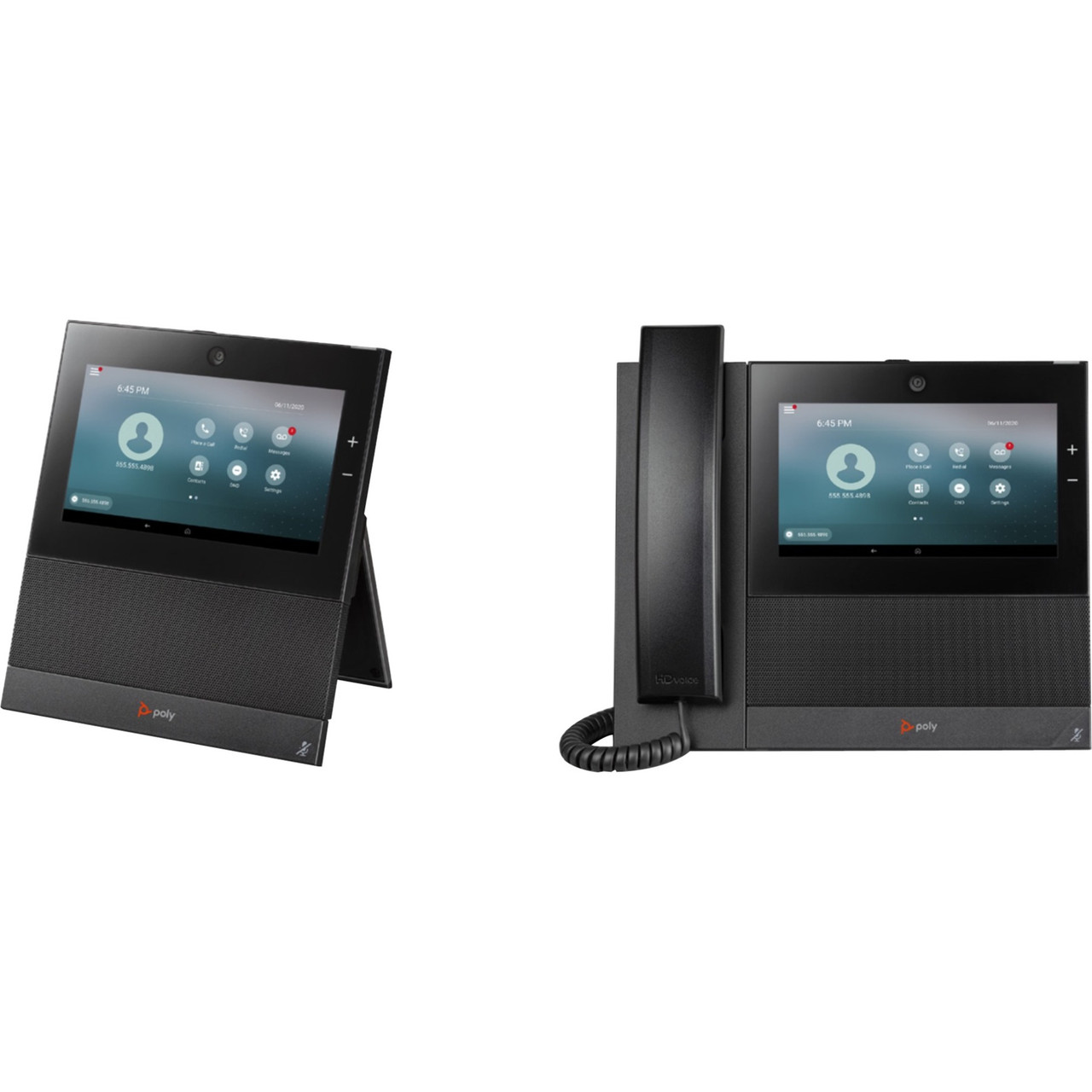 Poly 700 IP Phone - Corded/Cordless - Corded/Cordless - Bluetooth, Wi-Fi - Tabletop - 2200-49750-025