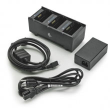 Zebra Battery Charger - 120 V AC Input - 3 - Proprietary Battery Size - SAC-MPM-3BCHGUS1-01