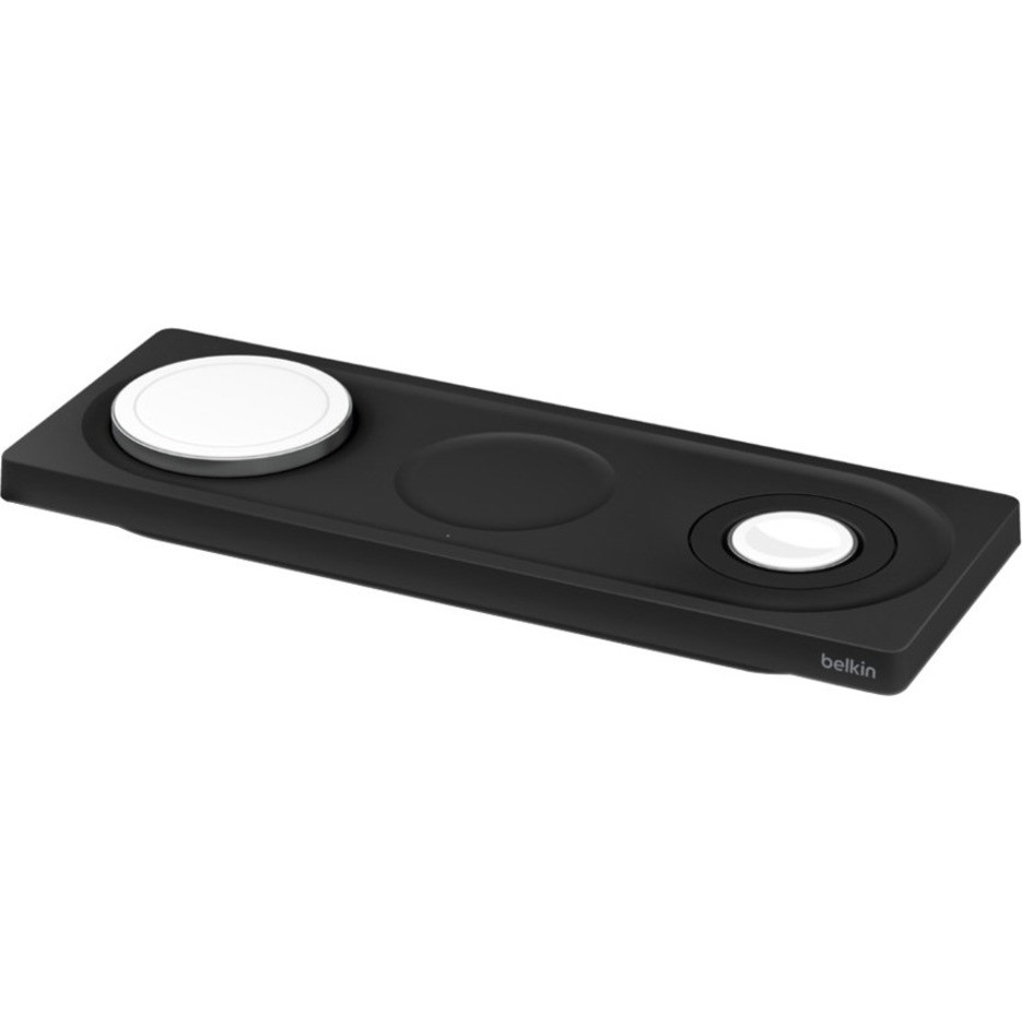 Belkin 3-in-1 Wireless Charging Pad with MagSafe - WIZ016TTBK
