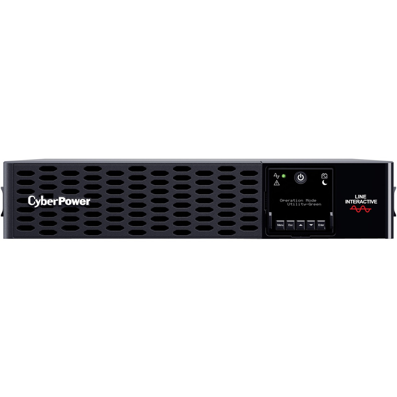 CyberPower PR3000RT2UN New Smart App Sinewave UPS Systems - 3000VA/3000W, 120 VAC, NEMA L5-30P, 2U, Rack / Tower, Sine Wave, 9 Outlets, LCD, PowerPanel® Business, $400000 CEG, 3YR Warranty - PR3000RT2UN