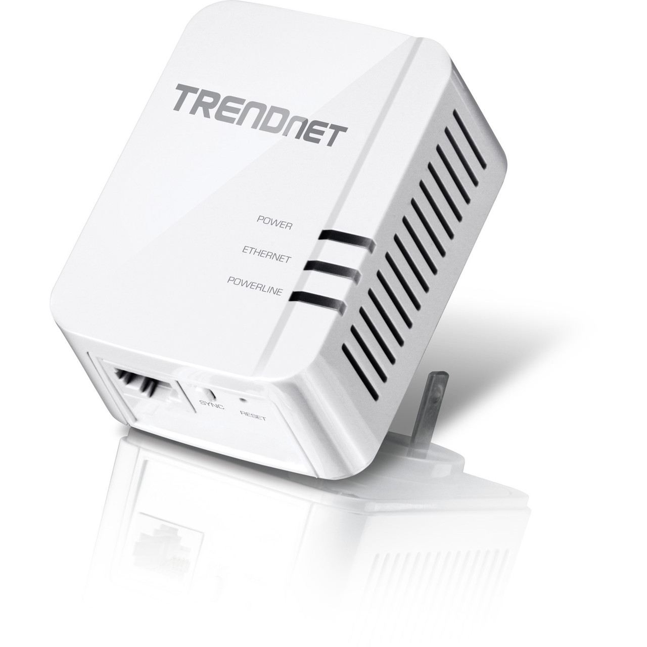 Trendnet Powerline 1300 AV2 Adapter; IEEE 1905.1 & IEEE 1901; Gigabit Port; Range Up to 300m (984 ft.); TPL-422E - TPL-422E