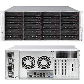Supermicro SuperServer 6048R-E1CR24H Barebone System - 4U Rack-mountable - Socket LGA 2011-v3 - 2 x Processor Support - SSG-6048R-E1CR24H