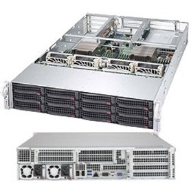 Supermicro SuperServer 6028U-TRTP+ Barebone System - 2U Rack-mountable - Socket LGA 2011-v3 - 2 x Processor Support - SYS-6028U-TRTP+