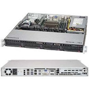 Supermicro SuperServer 5019S-M2 Barebone System - 1U Rack-mountable - Socket H4 LGA-1151 - 1 x Processor Support - SYS-5019S-M2