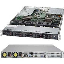 Supermicro SuperServer 1028U-TNRTP+ Barebone System - 1U Rack-mountable - Socket LGA 2011-v3 - 2 x Processor Support - SYS-1028U-TNRTP+