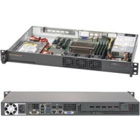 Supermicro SuperServer 5019S-L Barebone System - 1U Rack-mountable - Socket H4 LGA-1151 - 1 x Processor Support - SYS-5019S-L
