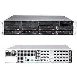 Supermicro SuperServer 6027R-TDT+ Barebone System - 2U Rack-mountable - Socket R LGA-2011 - 2 x Processor Support - SYS-6027R-TDT+