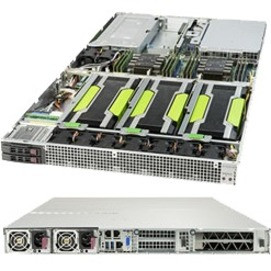 Supermicro SuperServer 1029GQ-TNRT Barebone System - 1U Rack-mountable - Socket P LGA-3647 - 2 x Processor Support - SYS-1029GQ-TNRT