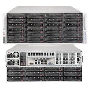 Supermicro SuperStorage 6049P-E1CR36H Barebone System - 4U Rack-mountable - Socket P LGA-3647 - 2 x Processor Support - SSG-6049P-E1CR36H Supermicro SuperStorage 6049P-E1CR36H Barebone System - 4U Rack-mountable - Socket P LGA-3647 - 2 x Processor Support - SSG-6049P-E1CR36H