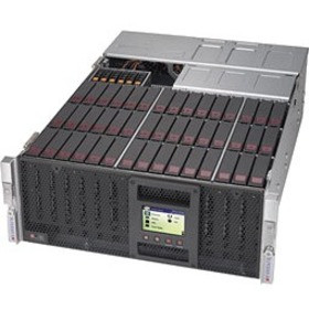 Supermicro SuperStorage 6049P-E1CR45L+ Barebone System - 4U Rack-mountable - Socket P LGA-3647 - 2 x Processor Support - SSG-6049P-E1CR45L+