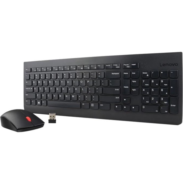 Lenovo Essential Wireless Keyboard and Mouse Combo - US English 103P - 4X30M39458