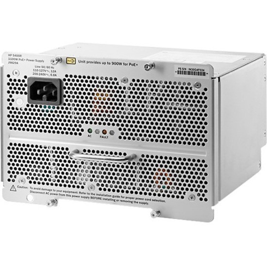 HPE 5400R 1100W PoE+ zl2 Power Supply - 120 V AC, 230 V DC - J9829A#B2B