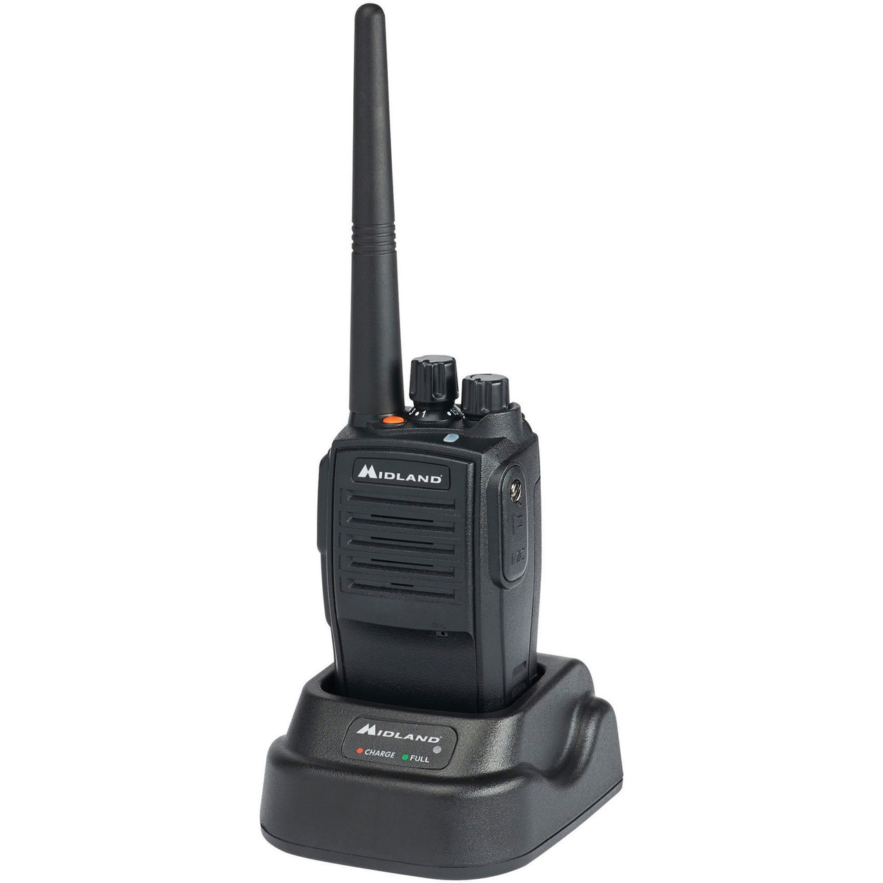 Midland MB400 Business Radio - 16 Radio Channels - 142 Total Privacy Codes - 4 W - Low Battery Indicator, Timer, Lightweight - Water Proof, Dust Proof - Lithium Ion (Li-Ion) - Black - 1 Each - MB400 Midland MB400 Business Radio - 16 Radio Channels - 142 Total Privacy Codes - 4 W - Low Battery Indicator, Timer, Lightweight - Water Proof, Dust Proof - Lithium Ion (Li-Ion) - Black - 1 Each - MB400