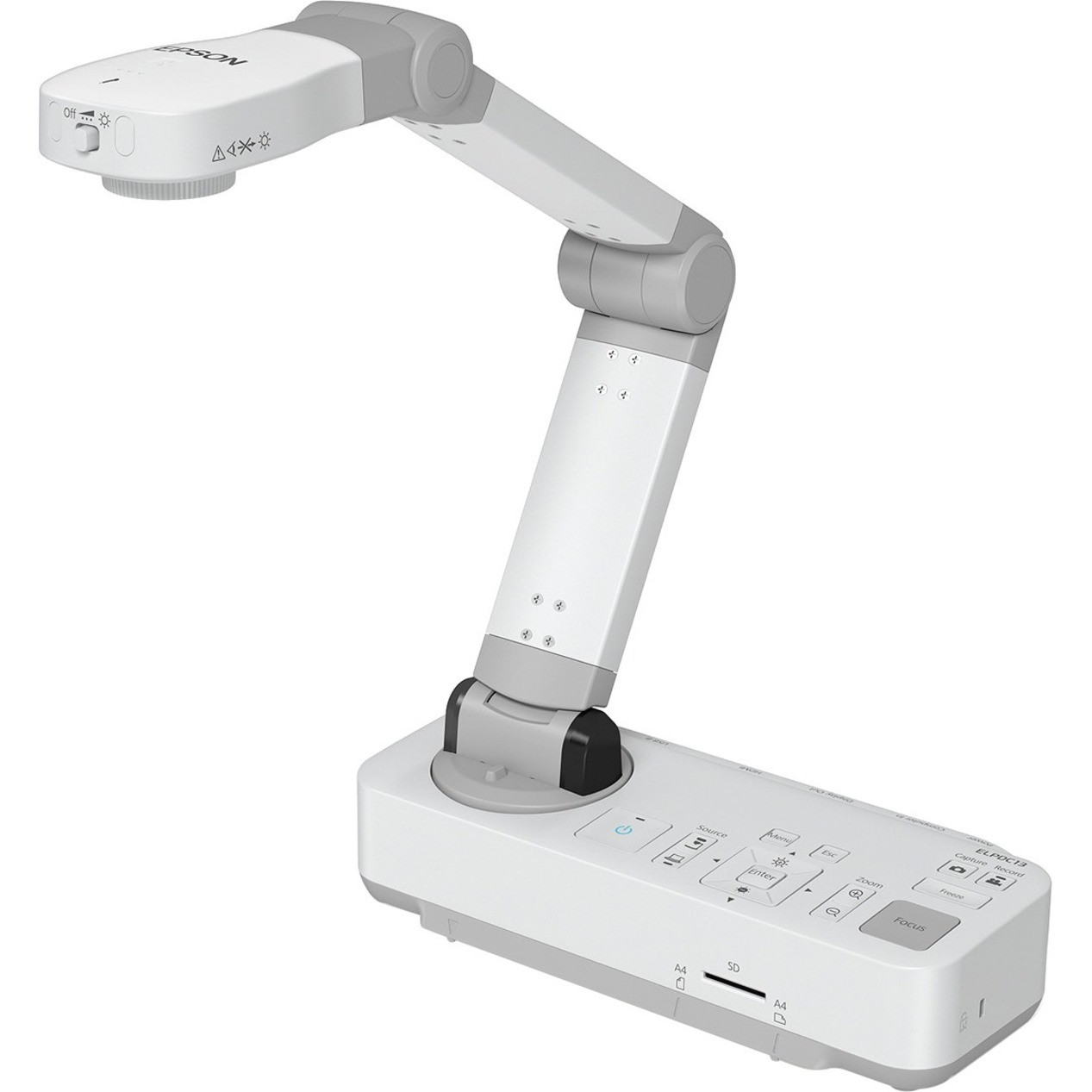 Epson DC-13 Document Camera - 0.37" CMOS - 16x Digital Zoom - V12H757020