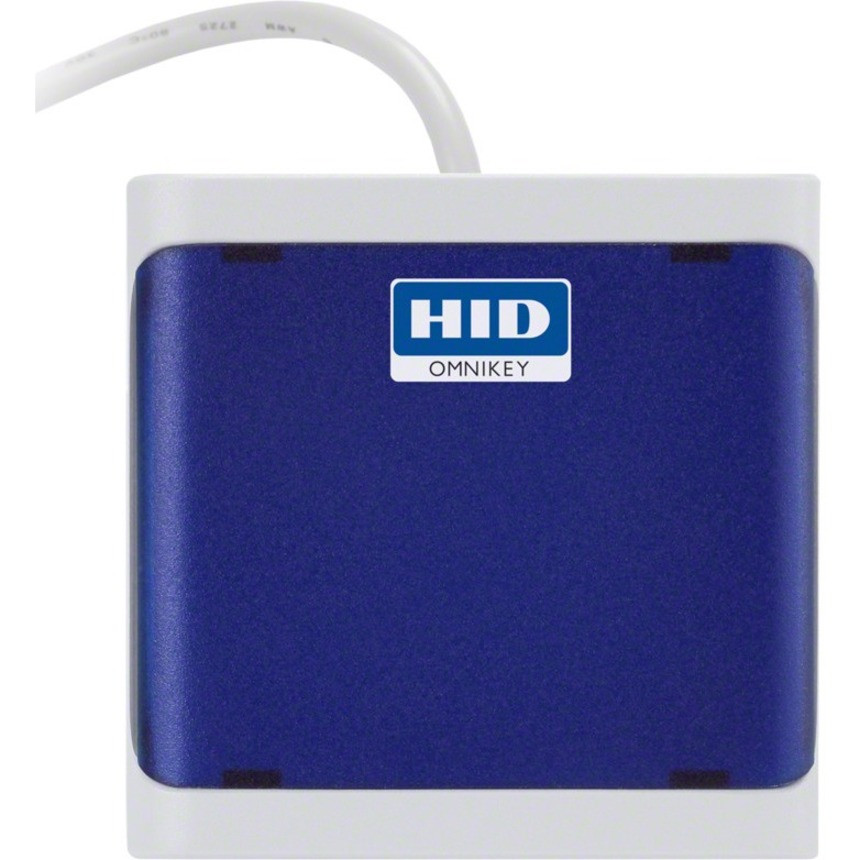 HID OMNIKEY 5022 Smart Card Reader - Contactless - Cable - USB 3.0 - Dark Gray CCID CONTACTLESS 13.56MHZ - R50220318-GR