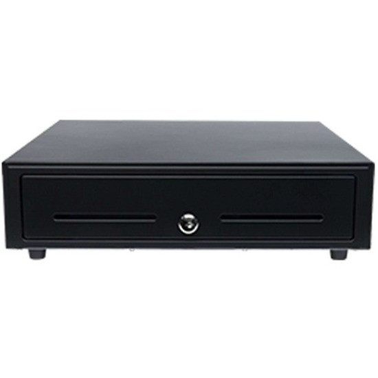 Star Micronics Value Cash Drawer - 4 Bill - 5 Coin - 2 Media Slot - USB, Printer Driven - Steel - Black x 13" Width x 13" Depth - 37950290 Star Micronics Value Cash Drawer - 4 Bill - 5 Coin - 2 Media Slot - USB, Printer Driven - Steel - Black x 13" Width x 13" Depth - 37950290