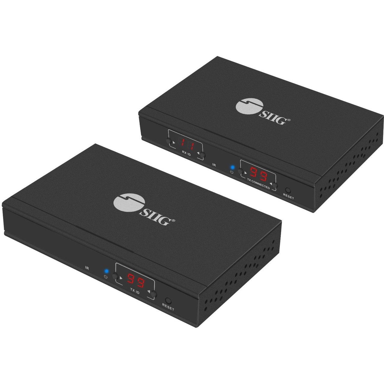 SIIG 1080p HDMI Over IP Extender / Matrix with IR - Kit - 120M - Over IP Networks - Many to Many - Supports HDBit-T - CE-H23A11-S1