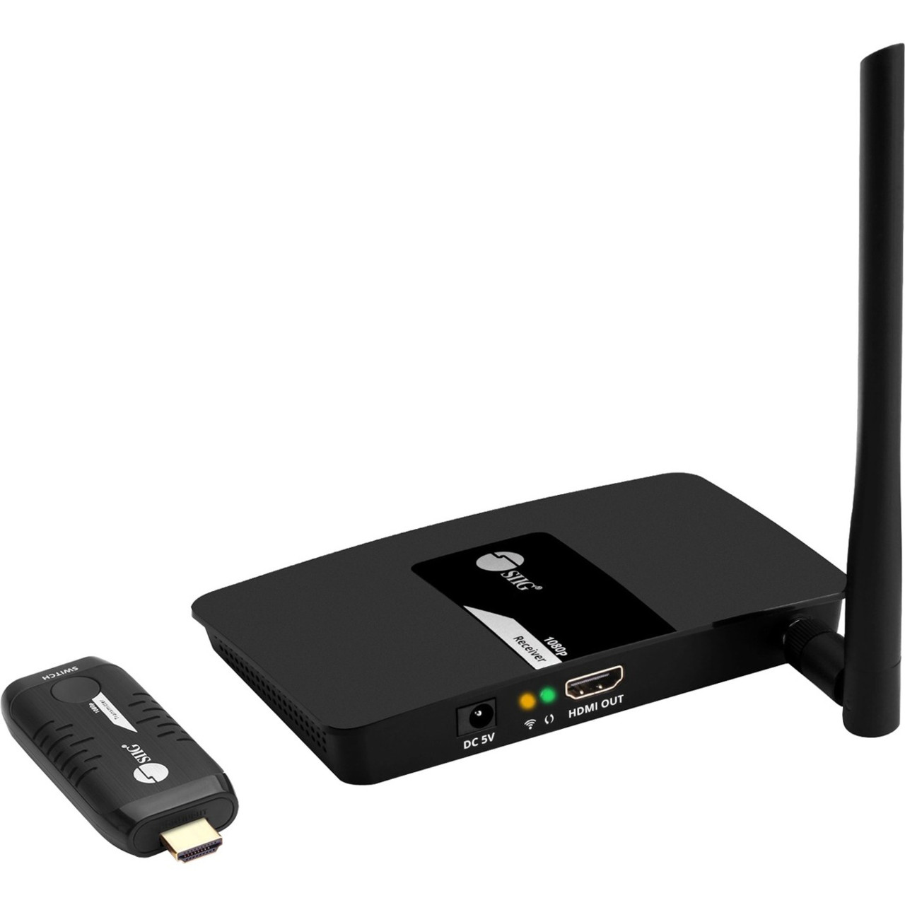 SIIG Wirelessly extends HDMI signals- CE-H24D11-S1