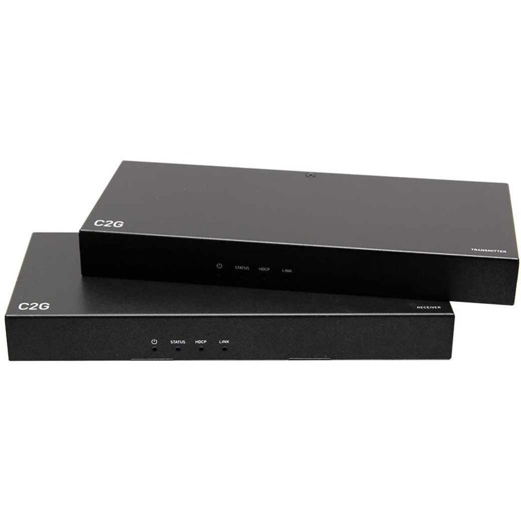 C2G HDMI + USB + 3.5mm + RS232 Box to Box - 1 Input Device - 1 Output Device - 230 ft Range - 2 x Network (RJ-45) - 5 x USB - 1 x HDMI In - 1 x HDMI Out - 4K UHD - Twisted Pair - Category 6a - C2G30013