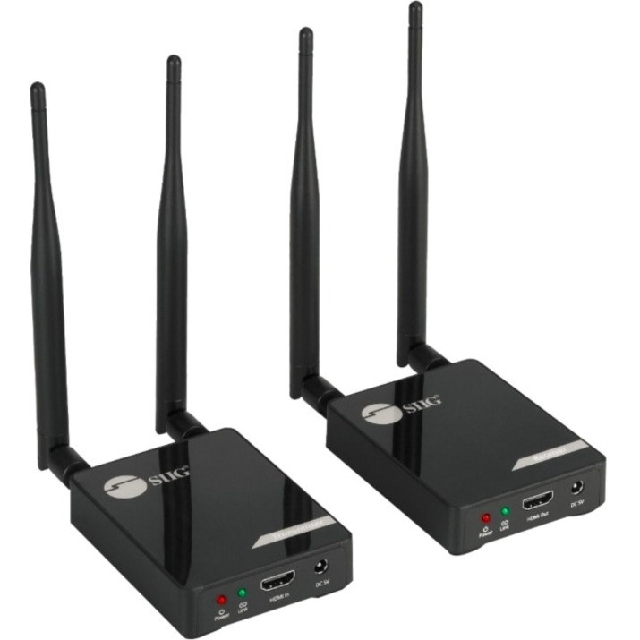 SIIG -Dual Antenna - Wireless HDMI Extender- CE-H26X11-S1