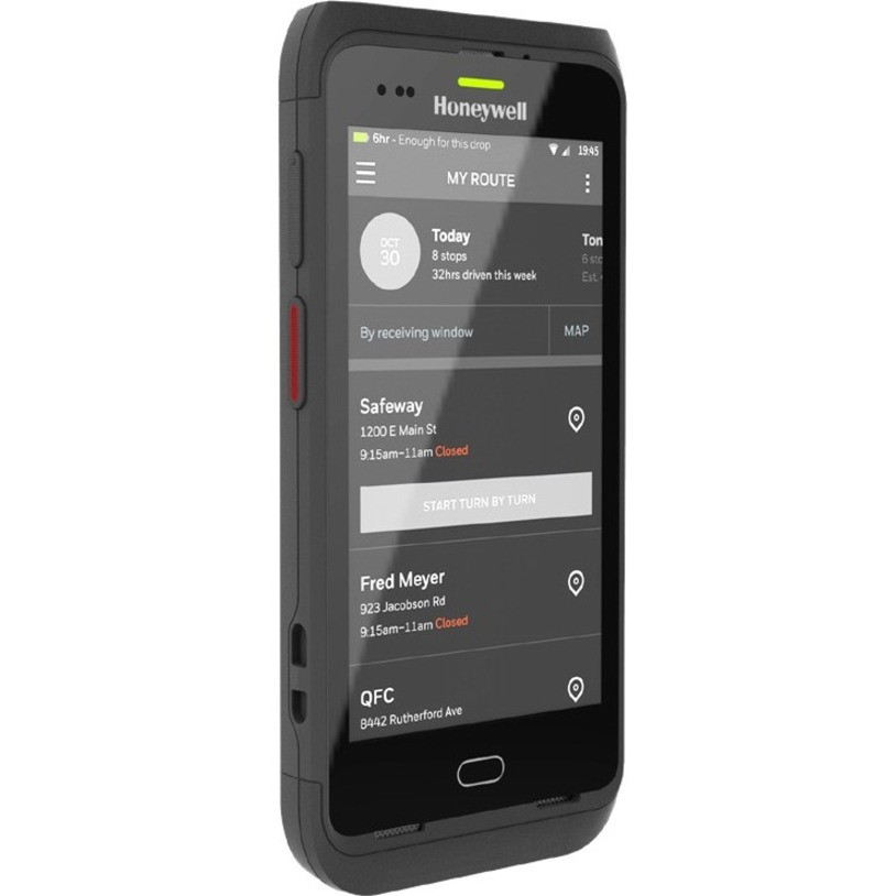Honeywell Dolphin CT40 Mobile Computer - 2 GB RAM - 32 GB Flash - 5" HD Touchscreen - LED - Rear Camera - Android 7.1 Nougat - Wireless LAN - Bluetooth - CT40-L1N-1NC110F