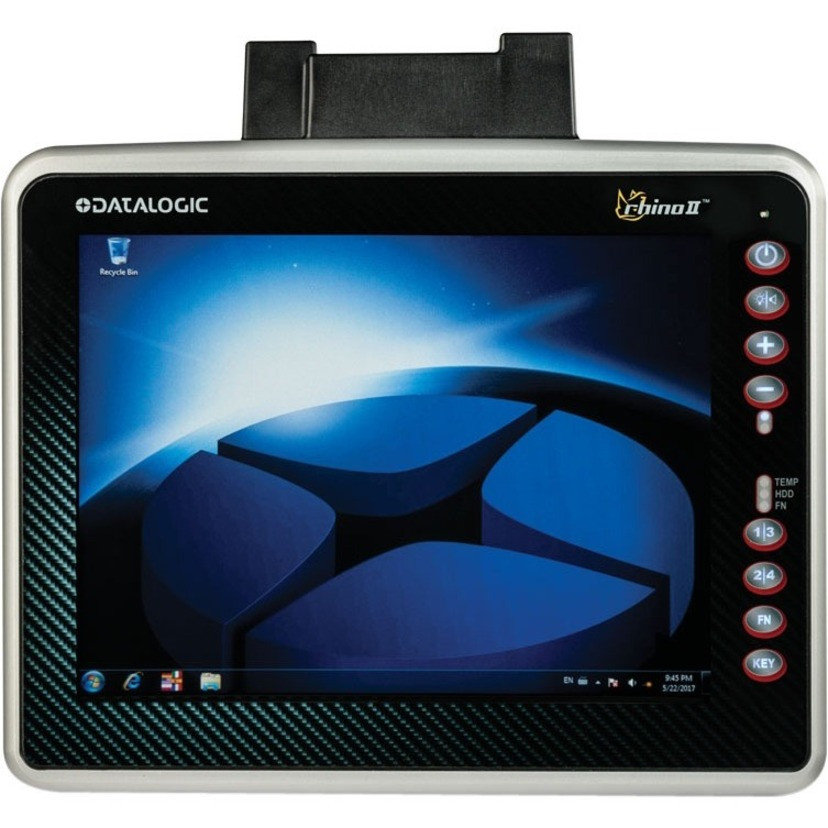 Datalogic Rhino II Rugged Vehicle Mount Computer - Freescale - Quad-core (4 Core) 1 GHz - 1 GB RAM - 32 GB Flash Memory - 12.1" - XGA - 1024 x 768 - IEEE 802.11a/b/g/n - Serial - USB - Windows 10 IoT - 94R511225