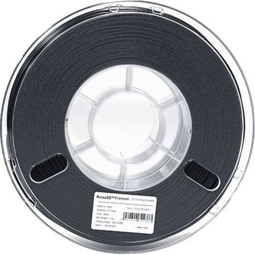 Raise3d Premium ASA Filament - Black - 5.11.01052A01