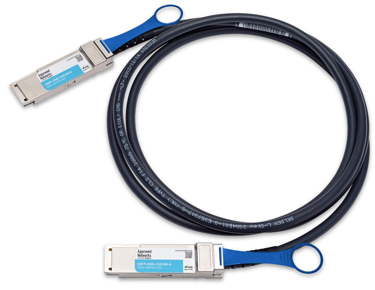 Approved Networks Cisco 100GBASE QSFP28 Passive DAC Cable (QSFP28 to QSFP28) Length Required Approved Networks Cisco 100GBASE QSFP28 Passive DAC Cable (QSFP28 to QSFP28) Length Required