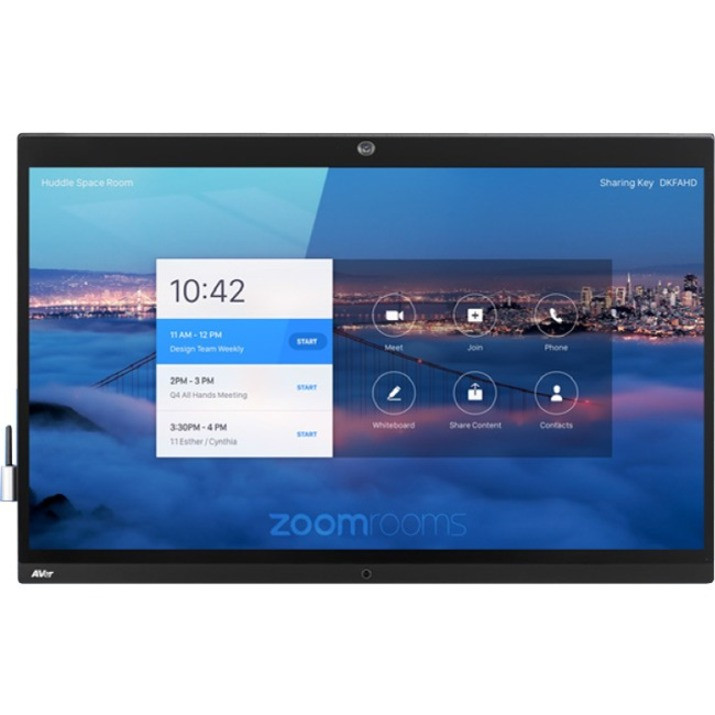 AVer EP65 Collaboration Display - 65" LCD - Intel Core i7 i7-7700 3.60 GHz - Projected Capacitive - Touchscreen - 16:9 Aspect Ratio - 3840 x 2160 - Direct LED - 350 Nit - 1,200:1 Contrast Ratio - 2160p - USB - HDMI - IFEP65PC1 AVer EP65 Collaboration Display - 65" LCD - Intel Core i7 i7-7700 3.60 GHz - Projected Capacitive - Touchscreen - 16:9 Aspect Ratio - 3840 x 2160 - Direct LED - 350 Nit - 1,200:1 Contrast Ratio - 2160p - USB - HDMI - IFEP65PC1