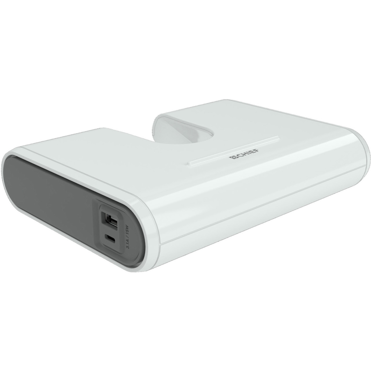 Chief Kontour Charging Hub - White - 15 A - Color: White - 1 Pack - KPWRW