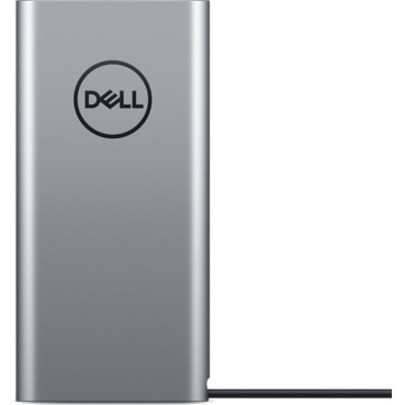 Dell Notebook Power Bank Plus - USB-C, 65W - For Notebook, USB Device, Smartphone, Mobile Device, Tablet PC - Lithium Ion (Li-Ion) - 3.25 A - 5 V DC, 9 V DC, 15 V DC, 20 V DC Output - 5 V DC, 9 V DC, 15 V DC, 20 V DC Input - 1 x - Silver - PW7018LC Dell Notebook Power Bank Plus - USB-C, 65W - For Notebook, USB Device, Smartphone, Mobile Device, Tablet PC - Lithium Ion (Li-Ion) - 3.25 A - 5 V DC, 9 V DC, 15 V DC, 20 V DC Output - 5 V DC, 9 V DC, 15 V DC, 20 V DC Input - 1 x - Silver - PW7018LC