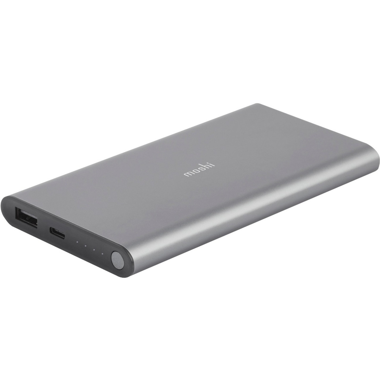 Moshi Ionslim 10K Usb-C Portable Battery, Ultra-Thin, 10000 Mah, Usb-C And Usb-A, Aluminum Construction - 99MO022145